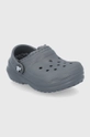 Детские тапки Crocs серый