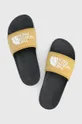 The North Face sliders yellow