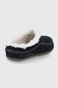 Obuwie Sorel Kapcie zamszowe 1923641.BLACK czarny