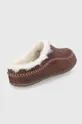Kućne papuče od brušene kože Sorel  Vanjski dio: Brušena koža Unutrašnji dio: Tekstilni materijal Potplata: Sintetički materijal