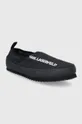 Kućne papuče Karl Lagerfeld Kookoon crna