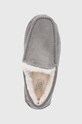 UGG Kapcie skórzane Ascot szary 1101110.GREY