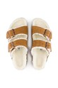 Semišové papuče Birkenstock Arizona 1001128 hnědá