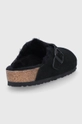 Birkenstock semiš copati Boston VL/Fell <p> Zunanjost: Semiš usnje Notranjost: Volna Podplat: Sintetični material</p>