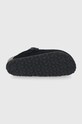 Birkenstock papuci din piele intoarsa Boston 259883.BLACK negru