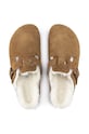 Παντόφλες σουέτ Birkenstock Boston 1001141.Sheepskin.Mink