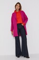 Παλτό Desigual 21WWEWBA ροζ AW21