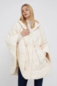 Woolrich Poncho puchowe beżowy