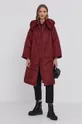 Red Valentino rövid kabát burgundia