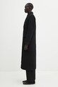 Samsoe Samsoe płaszcz wełniany F20400075 czarny AW24