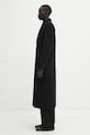 Samsoe Samsoe płaszcz wełniany F20400075 czarny AW24