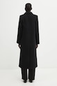 Odzież Samsoe Samsoe płaszcz wełniany F20400075 czarny