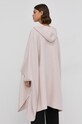Odzież Elisabetta Franchi Poncho wełniane MT04W16E2 różowy