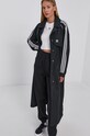 Καμπαρντίνα adidas Originals H35630 μαύρο