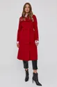 czerwony Marella płaszcz