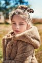 καφέ Παιδικό παλτό Mayoral Για κορίτσια
