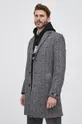 Kabát Karl Lagerfeld sivá