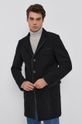 černá Kabát Karl Lagerfeld Pánský