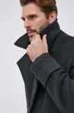 серый Пальто с примесью шерсти Guess