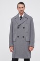 Boss - Kabát šedá 50458996