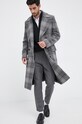 BOSS Płaszcz wełniany 50459115 50459115 szary