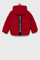 Dětská bunda Tommy Hilfiger KB0KB06978.4890 červená AW21