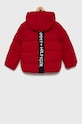 Dětská bunda Tommy Hilfiger KB0KB06978.4890 červená AW21