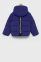 Дитяча куртка Tommy Hilfiger фіолетовий