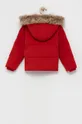 Παιδικό μπουφάν με πούπουλα Guess κόκκινο