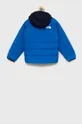 Дитяча двостороння куртка The North Face блакитний