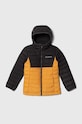 Dječja jakna Columbia s kapuljačom narančasta 1802901