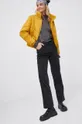 Jacqueline de Yong rövid kabát sárga