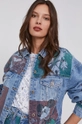 niebieski Desigual Kurtka jeansowa x Disney 21WWED32