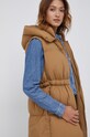 Tommy Hilfiger Bezrękawnik puchowy beżowy WW0WW32182.4890