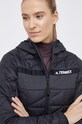 Μπουφάν adidas Performance γκρί GU8925