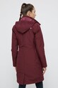 The North Face kurtka puchowa bordowy NF0A4SVP2741