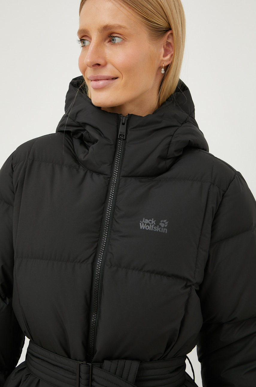 czarny Jack Wolfskin kurtka puchowa