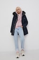 Superdry Geacă de puf cu captuseala bleumarin W5010972A.98T
