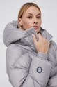 Fluff Kurtka puchowa szary military.women.jacket