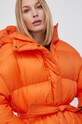 Fluff Kurtka puchowa pomarańczowy military.women.jacket