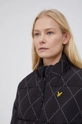 fekete Lyle & Scott rövid kabát