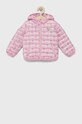 Guess Geacă copii cu captuseala roz H1YT03.WB310