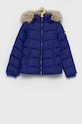 Tommy Hilfiger - Kurtka puchowa dziecięca pozostałe fioletowy KG0KG05980.4890