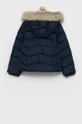 Dječja pernata jakna Tommy Hilfiger mornarsko plava