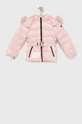 розовый Детская пуховая куртка Guess Для девочек