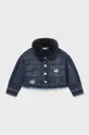 темно-синій Дитяча джинсова куртка Mayoral Для дівчаток