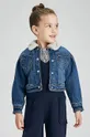 фиолетовой Детская джинсовая куртка Mayoral Для девочек