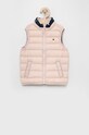 Пухова дитяча безрукавка Tommy Hilfiger без підкладки рожевий KS0KS00170.4890