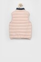 Dětská péřová vesta Tommy Hilfiger KS0KS00170.4890 růžová AW21
