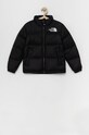 Detská páperová bunda The North Face YOUTH 1996 RETRO NUPTSE JACKET zateplené čierna NF0A4TIMJK31